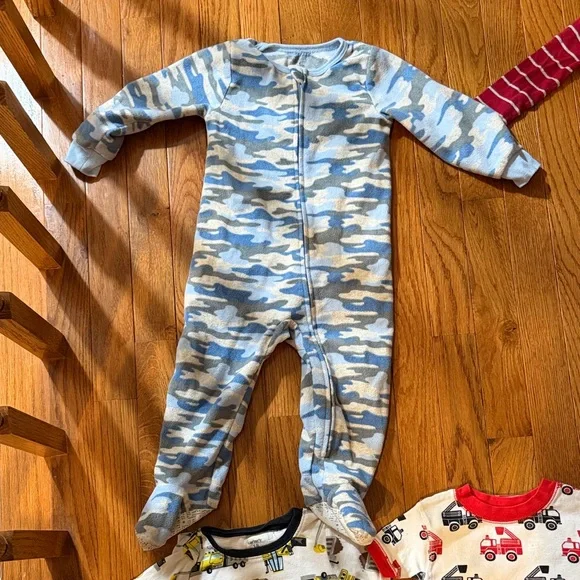 18M Pajama Set Bundle – 14 total Pieces - Picture 2 of 13